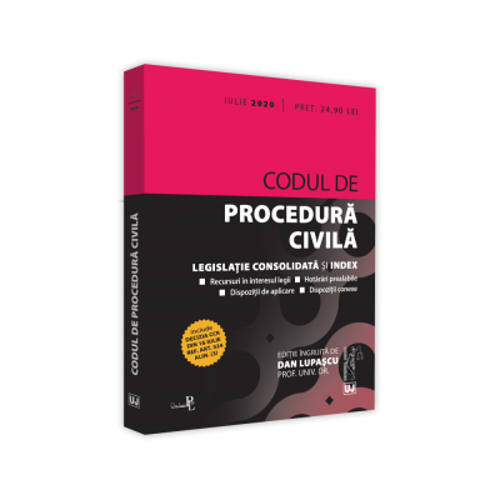 Codul de procedura civila iulie 2020