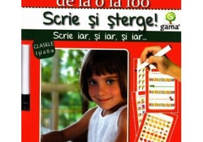 Scrie si sterge! Expert Matematica clasele 1-2. Numerele de la 0 la 100