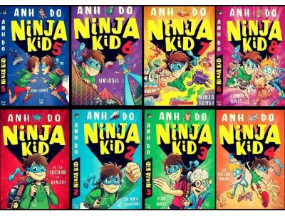 Pachet format din 8 volume Ninja Kid - Anh Do
