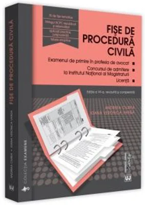 Fise de procedura civila 2020. Editia a VII-a, revizuita si completata