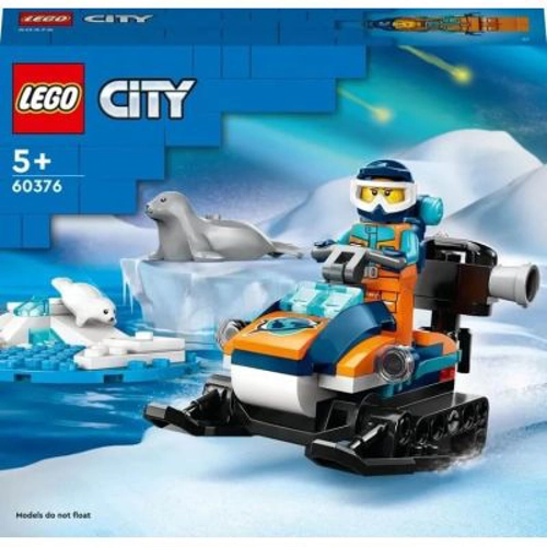 LEGO City. Snowmobil pentru explorari arctice 60376, 70 piese