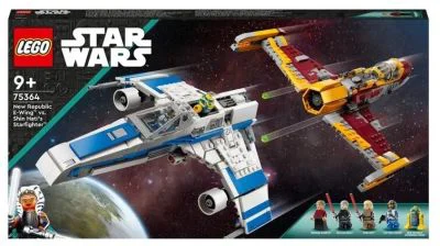 LEGO Star Wars. E-Wing al Noii Republici vs Starfighter-ul lui Shin Hati 75364, 1056 piese