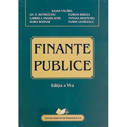 Finante Publice - Vacarel Iulian