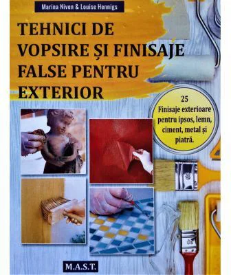 Tehnici de vopsire si finisaje false pentru exterior
