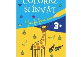 Colorez si invat. Girafa fara pete