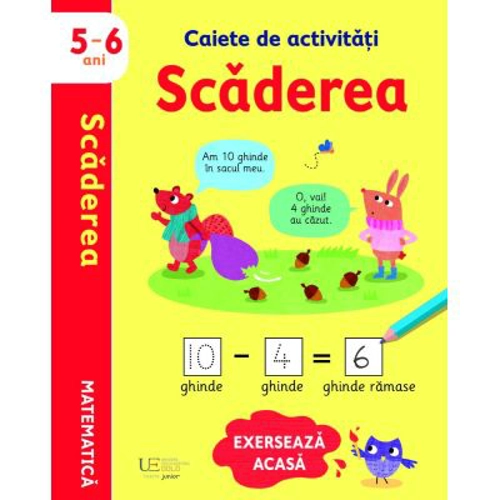 Caiete de activitati. Scaderea 5-6 ani (Usborne)