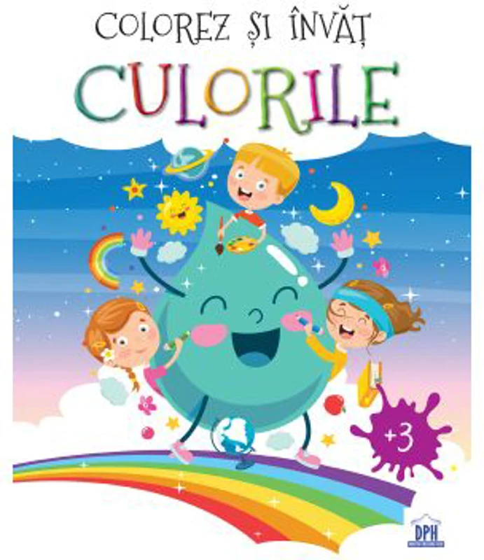 Colorez si invat culorile