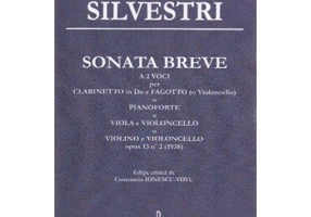 Sonata Breve a 2 voci per Clarinetto in Do e Fagotto - Constantin Silvestri
