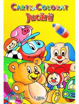 Jucarii. Carte de colorat