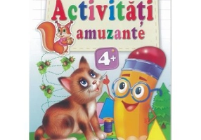 Pisicuta-Activitati amuzante 4+ cu 48 autocolante