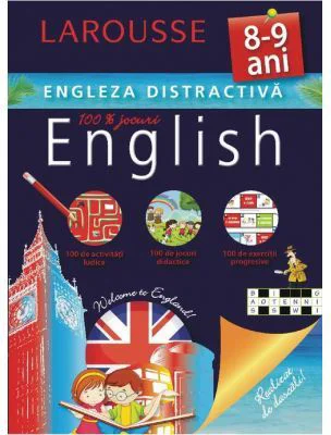 Engleza distractiva 8-9 ani - Larousse