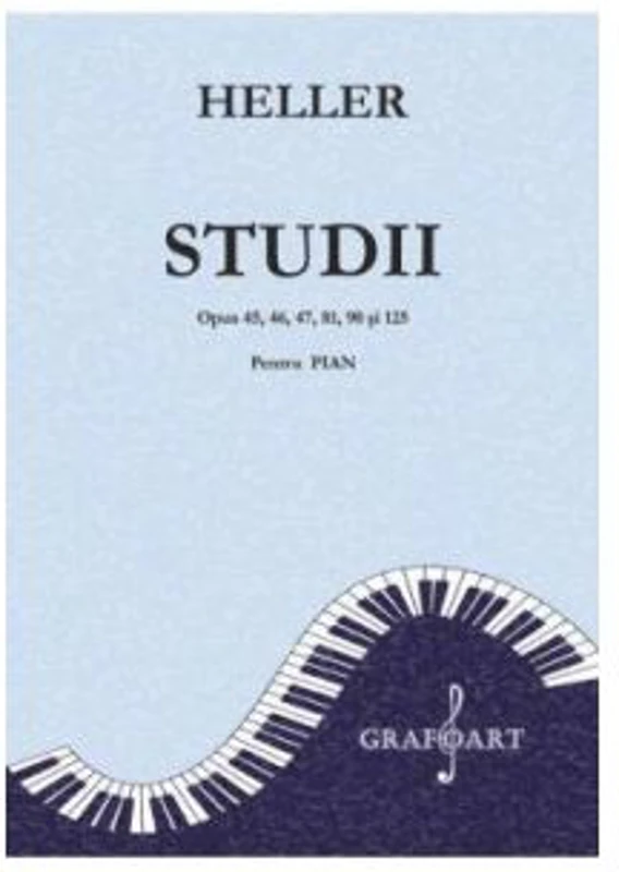 Studii pentru pian. Opus 45, 46, 81, 90 si 125 - Stephen Heller