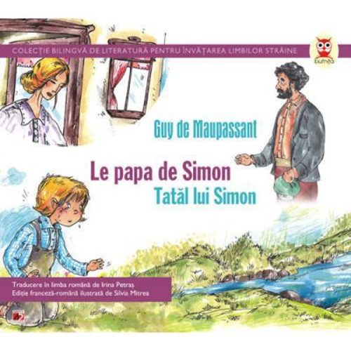 Le papa de Simon. Tatal lui Simon. Colectia bilingva