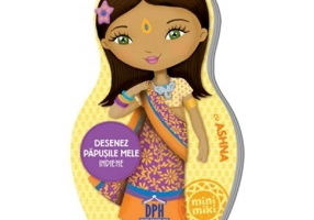 Desenez papusile mele indiene cu ASHNA. Colectia MiniMiki