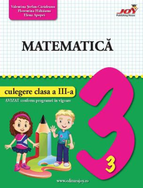 Matematica. Culegere, clasa a 3-a