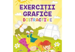 Exercitii grafice distractive. Coloreaza si invata, 5-7 ani - Sveta Albu