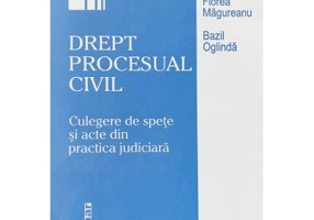 Drept procesual civil. Culegere de spete - Bazil Oglinda