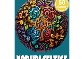Carte de colorat, 50 de ilustratii, Noduri Celtice