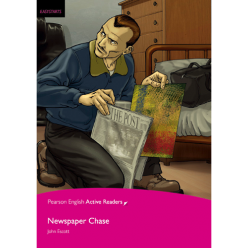 Easystart: Newspaper Chase Book and Multi-ROM with MP3 Pack - John Escott