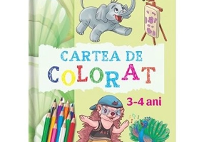 Cartea de colorat 3-4 ani