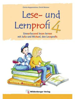 Lese- und Lernprofi 4 Schulerarbeitsheft silbierte Ausgabe Leseheft - Christa Koppensteiner