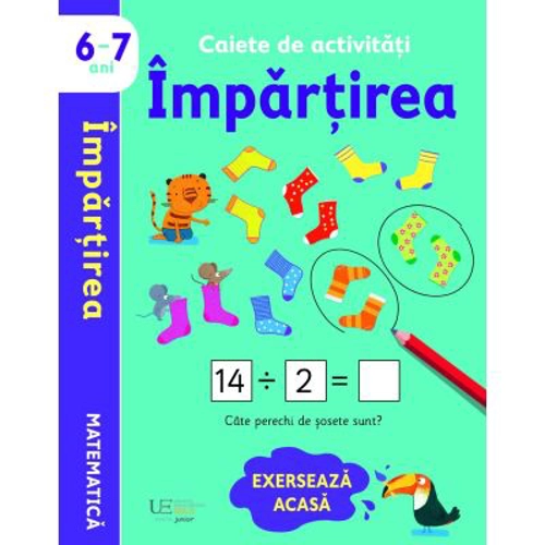 Caiete de activitati. Impartirea 6-7 ani (Usborne)