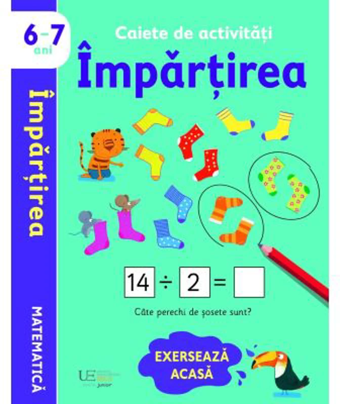 Caiete de activitati. Impartirea 6-7 ani (Usborne)