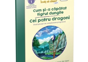 Invat sa citesc usor. Cum si-a capatat tigrul dungile. Cei patru dragoni