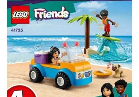 LEGO Friends. Distractie pe plaja in buggy 41725, 61 piese