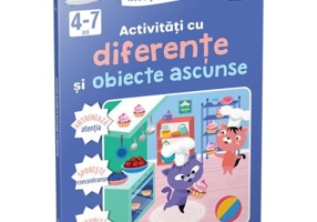 Activitati cu diferente si obiecte ascunse 4-7 ani