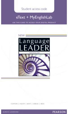 New Language Leader Advanced eText Coursebook with MyEnglishLab Pack - David Cotton