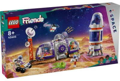 LEGO Friends. Baza spatiala si racheta pe Marte 42605, 981 piese