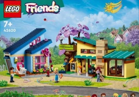 LEGO Friends. Casele lui Olly si Paisley 42620, 1126 piese