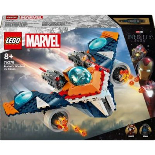 LEGO Marvel Super Heroes. Avionul de lupta al lui Rocket vs Ronan 76278, 290 piese