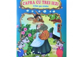 Capra cu trei iezi. Citim pe silabe
