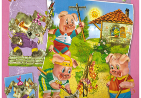 Cei trei purcelusi. Carte panoramica