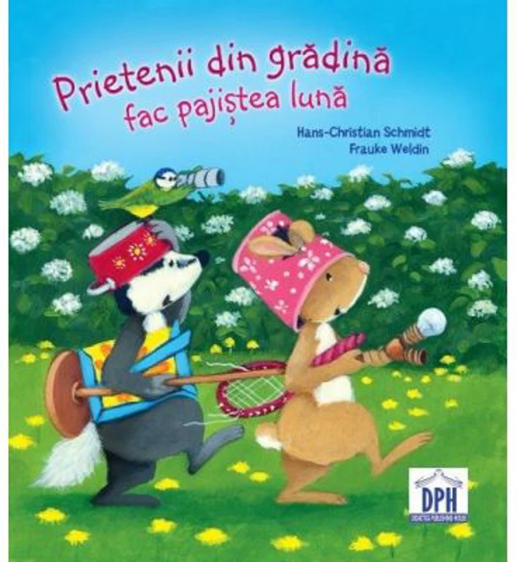 Prietenii din gradina fac pajistea luna - Hans-Christian Schmidt, Frauke Weldin