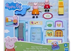 Figurina Peppa Pig la supermarket, Peppa Pig