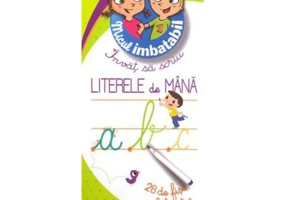 Invat sa scriu literele de mana. Sunt imbatabil