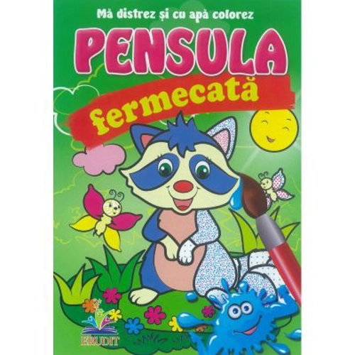 Enotul - Pensula fermecata - Ma distrez si cu apa colorez