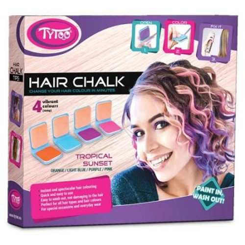 Creta Colorata pentru par, 4 culori, Tropical Sunset