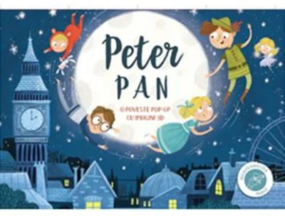 O poveste pop-up cu imagini 3D. Peter Pan