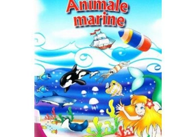Animale marine. Carte de colorat
