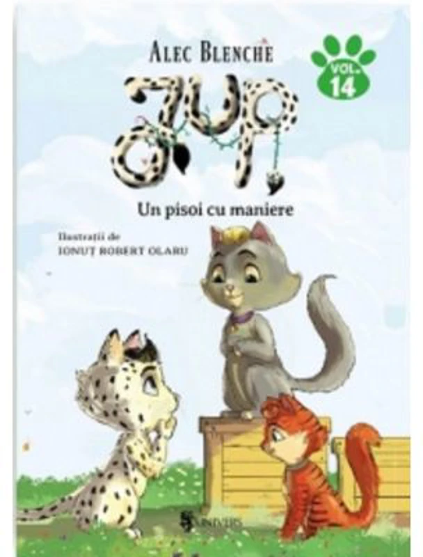 Jup, un pisoi de soi. Volumul 14. Un pisoi cu maniere - Alec Blenche