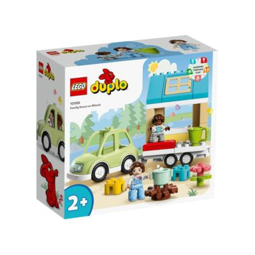 LEGO Duplo. Casa pe roti a familiei 10986, 31 piese