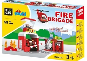 Blocki Mubi. Statie pompieri, 59 piese