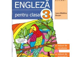 Caiet pentru clasa a 3-a la Limba engleza. Notiuni de vocabular, notiuni de gramatica - Ioana Madalina Bucsan
