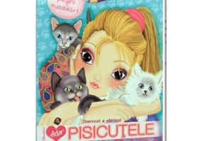 Ador Pisicutele. Deseneaza si coloreaza - Eleonora Barsotti