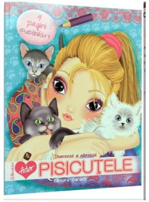 Ador Pisicutele. Deseneaza si coloreaza - Eleonora Barsotti