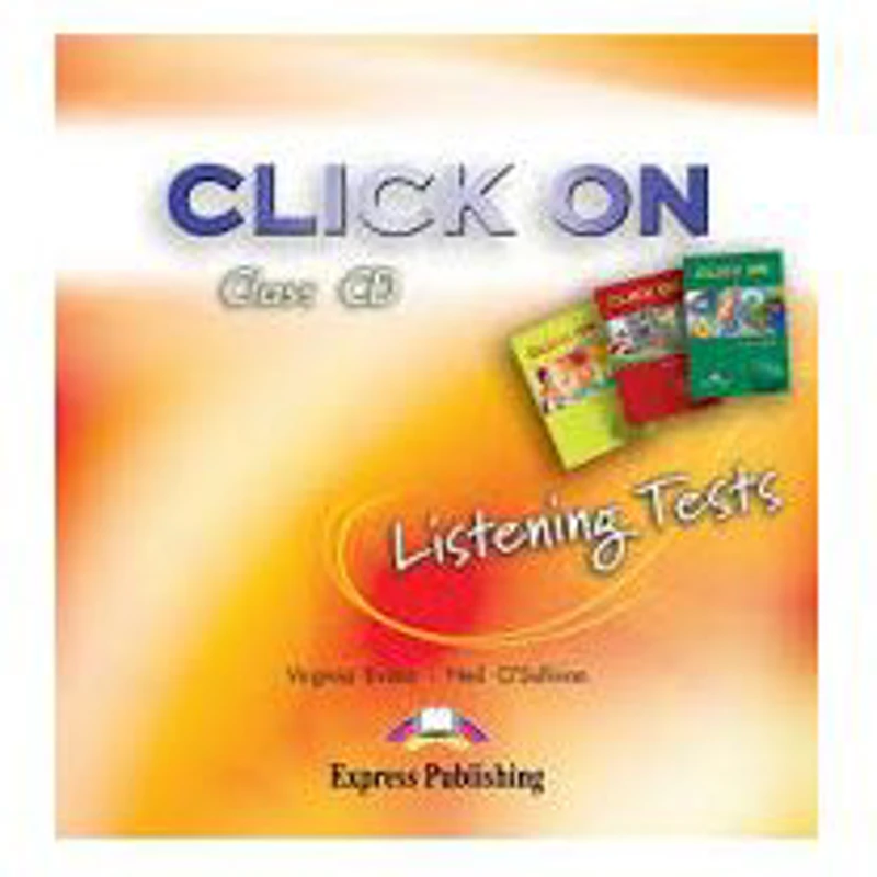 Curs limba engleza Click On Listening Tests CD audio pentru Starter, 1, 2